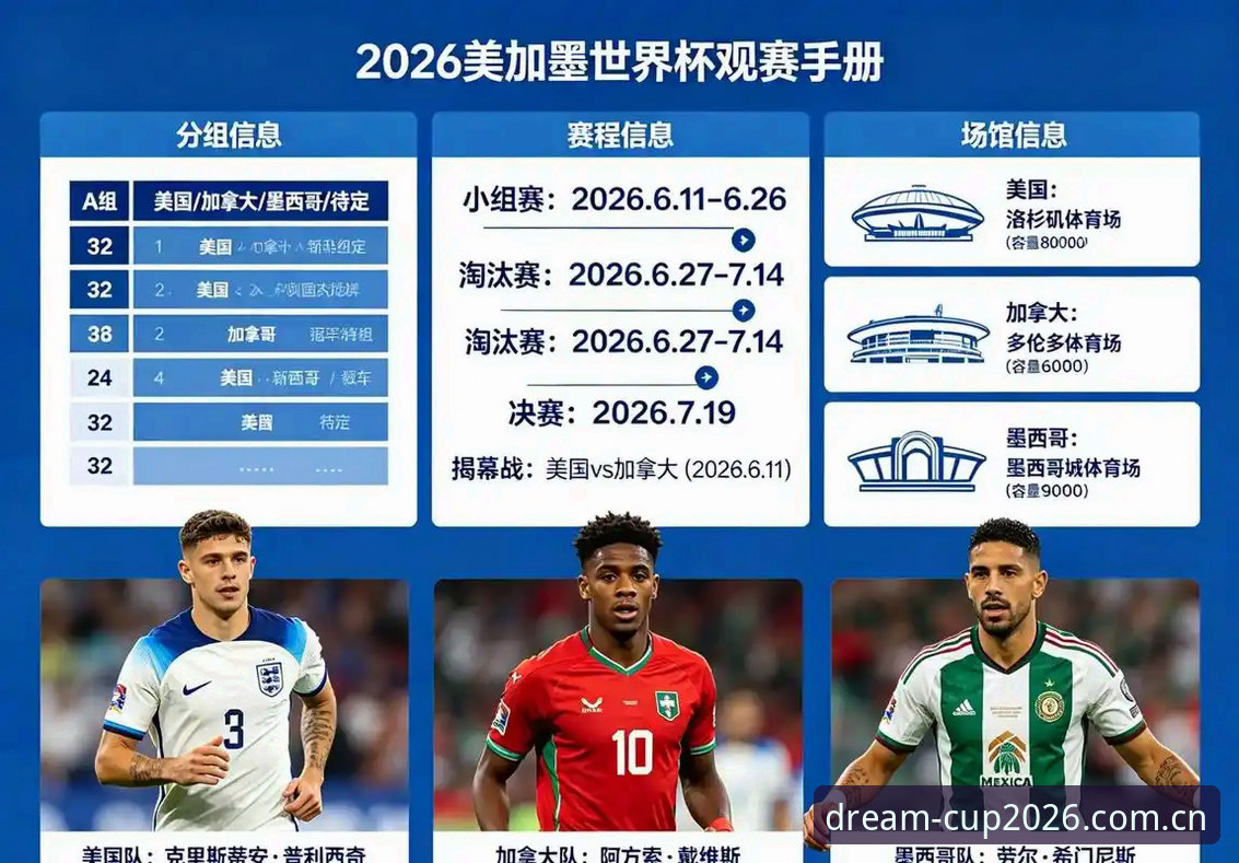 2026世界杯赛程时间表查询全新升级：美加墨三国联动，观赛体验迎来突破性变革